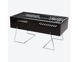 Provento | Picknick BBQ | Compact en Draagbaar | Zomer Barbeque | Voor Extra Gezelligheid | Geschikt voor Onderweg, Park, Tuin, Balkon, op Tafel