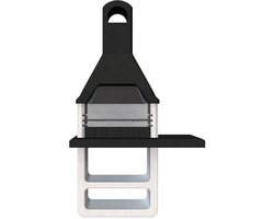 Sarom Fuoco - Betonnen barbecue - Prometeo - Houtskool en hout - 125 x 64 x 215,5 cm