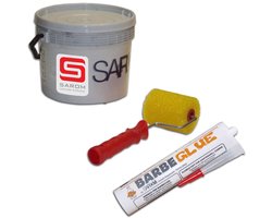 Sarom Fuoco - Montageset - Barbecuelijm - Verf - Verfroller