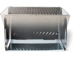 SENZA Tafel BBQ - RVS Barbecue - Zilver