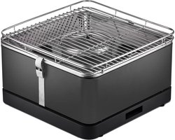 Style N Cook Tafel BBQ - BBQ Houtskool - 33x33 cm - Zwart - Barbecue - Cadeau