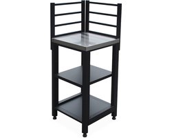 sweeek - Stalen buitenkeuken, grimaud, 2 planken, 48,5 cm breed