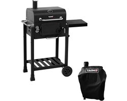 TAINO HERO Set - Smoker klein Grillwagen Houtskoolgrill Grillhaard Staande grill