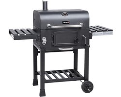 TAINO HERO XL houtskoolgrill - BBQ grillwagen standaard grill roker kolen
