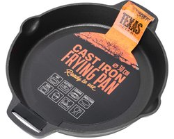Texas Club | Ronde gietijzeren pan | 30 cm