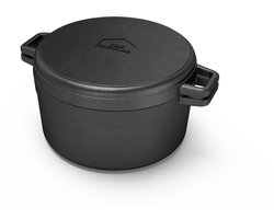 The Bastard Dutch Oven Large ø28 cm Gietijzer Oven & Griddle