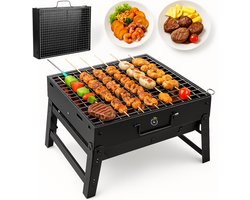 Twenty4seven® BBQ Grill - Tafel Barbecue - Houtskoolbarbecues - Mini Houtskool Smoker - Opvouwbaar & Ideaal voor Camping of Vakantie