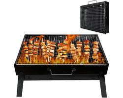 Unyqoos® Compacte en Draagbare Inklapbare BBQ-Grill voor Camping en Outdoor Avonturen