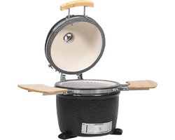 vidaXL Kamado barbecue grill smoker keramisch 44 cm