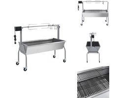 vidaXL Spit - Barbecuespit - Barbecue Spit - Barbecuespitten - Draaispit barbecue met elektrische motor