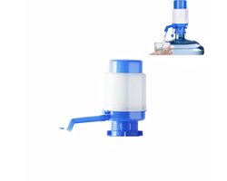 1 stuk handmatige waterpomp - drukontwerp voor een soepele waterstroom - wateremmerdispenser - handmatige drinkwaterpomp - 9,5 * 9,5 * 20 cm - geschikt voor drinkwaterafgifte thuis en buitenshuis - blauw.