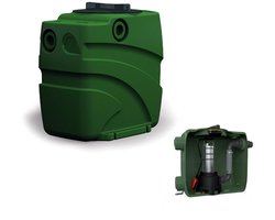 DAB Fekabox 110 Pompput / Reservoir - 110L Tank - Incl. Koppelingen en Aansluitstukken - Afvalwater Opvangen