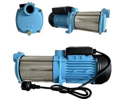 Krachtige Waterpomp voor Tuin en Irrigatie - 1300 W, 6000 l/h, 55 m Pomphoogte