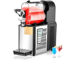 3l Slushmachine, enkele Tank Bevroren Drankmachine, 12-Kops Roestvrijstalen Margarita Smoothie Machine voor Thuis, Feesten, Restaurants, Cafés en Bars