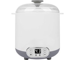 Aurixi® Yoghurtmaker - Citruspers - Ijsmachine - Wit - 17cm x 20cm x 22cm