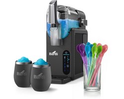 Bardi Slushmachine grijs met set cups Grijs