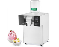 Commerciële sneeuwvlok-ijsmachine - Schilferijsmachine - Capaciteit 175 kg/24 uur - Vloeistofkoelsysteem - Touchscreen - Elektrisch