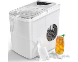 Compacte ijsblokjesmachine voor thuisgebruik