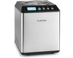 Compressor IJsmaker met 2 Liter Capaciteit en Roestvrijstalen Behulzing