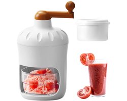 Crushed Ice Machine - IJssnijder Hakmolen - Drankjes Bereiden - Handmatige Bediening - 18 x 135 x 18 cm