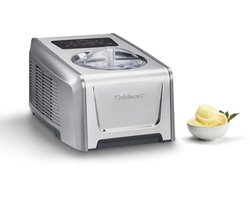 Cuisinart - Freeze Easy Pro IJsmachine - 1,5L - Met Compressor - 4 Programma’s - LED Display - Wit