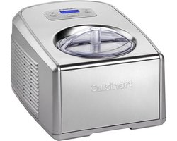 Cuisinart - IJsmachine - Sorbet- en frozen yoghurtmaker - IJsmaker RVS - Zilvergrijs -1,5L