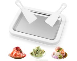 Direct IJsrolletjes Pan: Maak Zelf Gerold IJs, Yoghurt of Gelato Thuis