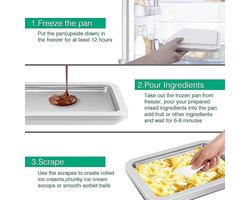 DIY Rolled Ice Cream Maker Set voor Kinderen en Ouders - Zonder Elektriciteit