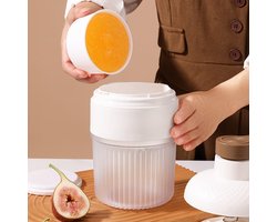 Draagbare ijsbreker voor geschoren ijstraktaties met twee ijsbakken