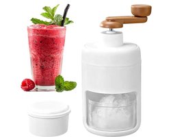 Handmatige IJsmachine voor Sneeuwijs - Draagbare ijshakmolen voor Thuis en Buitengebruik