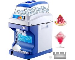 IJs crusher Elektrisch - Ice Crusher Blender - Ijsvergruizer - Ijsmaler - Schaafijsmachine - Slush Maker - Slush Puppy - Slush Machine - 1.5 kg Capaciteit - 120 KG per uur