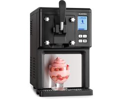 Ijsmachine met 1,5 liter capaciteit, zelfkoelende compressor en automatisch reinigingssysteem