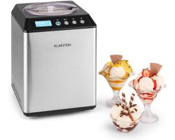 IJsmachine met Yoghurt- en Softijsfunctie - 2.5L Capaciteit & Timer