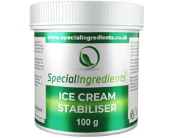 Ijsstabilisator en Textuurverbeteraar voor Room- en Melkijs, 100 g
