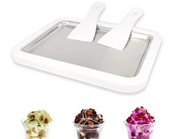 Instant IJsroom Maker Set met Spatels voor Bevroren Yoghurt