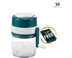 LifeStages - Slush Puppy Maker - Slushmachine en Slush Puppy Machine - Hoogwaardige draagbare slushmachines en sneeuwkegelmachine met gratis ijsblokjesbak - BPA-vrij