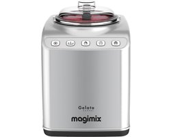 Magimix - Gelato Expert - Zelf vriezende IJsmachine - Schepijs - Softijs - Grantité - 3 automatische programma's
