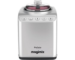 Magimix - Gelato Expert - Zelf vriezende IJsmachine - Schepijs - Softijs - Grantité - 3 automatische programma's