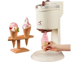 Ohana DT- Ijsmachine - Softijsmachine - Softijs Machine Voor Thuis - Zelfvriezend - 1000ml - ABS behuizing - Kindvriendelijk