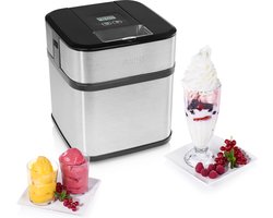 Princess 282605 - IJsmachine - 1.5 liter - Roomijs - Yoghurtijs - Frozen Yoghurt - Sorbetijs - IJsmaker - Compact