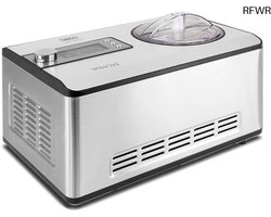 RFWR® Ijsmachine en Yoghurtmachine met Compressortechniek voor Thuisgebruik