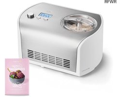 RFWR® IJsmachine met zelfkoelende compressor voor romig ijs - 1,2 liter
