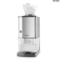 RFWR® IJsmaker voor het maken van fijngehakt ijs - 15 kg/h, 3,5 liter capaciteit, veilige bediening met zuignappen