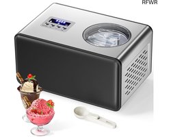 RFWR® Professionele IJsmachine met Compressor voor Thuisgebruik - 2L Capaciteit