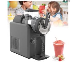 RFWR® Professionele Slushmachine voor Bevroren Dranken - 1,8L Capaciteit, 5 Vooraf Ingestelde Instellingen en Automatische Reiniging