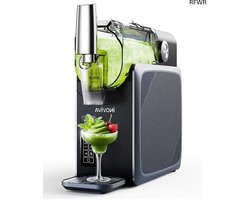 RFWR® Slushie Machine 2L voor Thuis - Geen IJs Nodig, 5 Voorgeprogrammeerde Programma's, Eenvoudig Schoonmaken