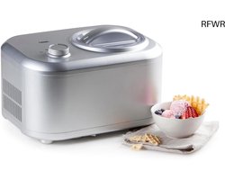 RFWR® Zelf Vriezende IJsmachine - Roomijsmachine Met Compressor - 1 Liter Capaciteit