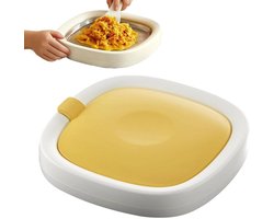 Roomijs Bereider - IJs Machine - Desserts Maken - Stroomloos Ontwerp - 22.7 cm - Geel