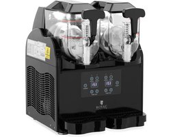 Royal Catering - slushmachine - 2 x 3 l - digitaal bedieningspaneel