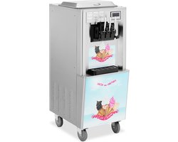 Royal Catering - Softijsmachine - 2140 W - 33 l/h - 3 smaken